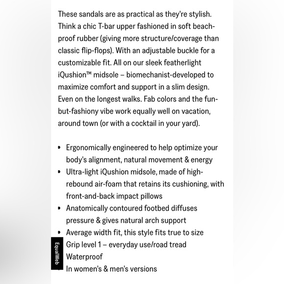 🌴 FitFlop Iqushion Adjustable Buckle Flip Flops - Picture 12 of 14